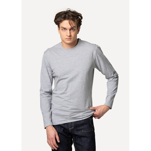 Футболка Сплав Spirit L/S серый меланж