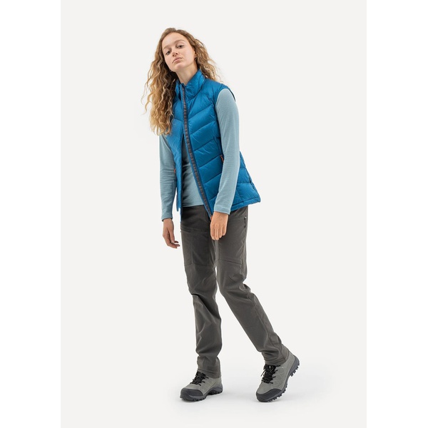 Жилет пуховый женский Сплав Ride мод 2 синий