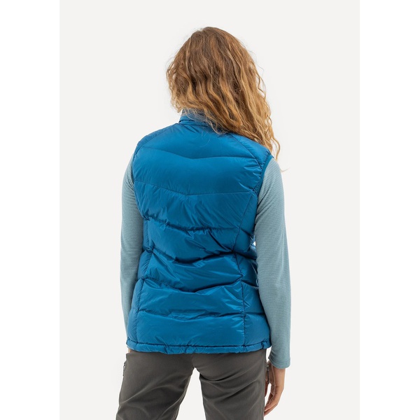 Жилет пуховый женский Сплав Ride мод 2 синий