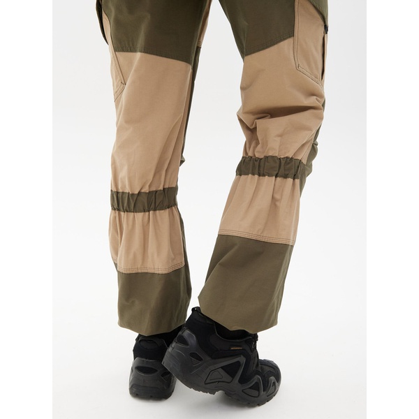 Костюм летний Huntsman Горка-Люкс хаки/песок, тк. Nilon/Cotton рип-стоп