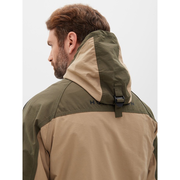 Костюм летний Huntsman Горка-Люкс хаки/песок, тк. Nilon/Cotton рип-стоп