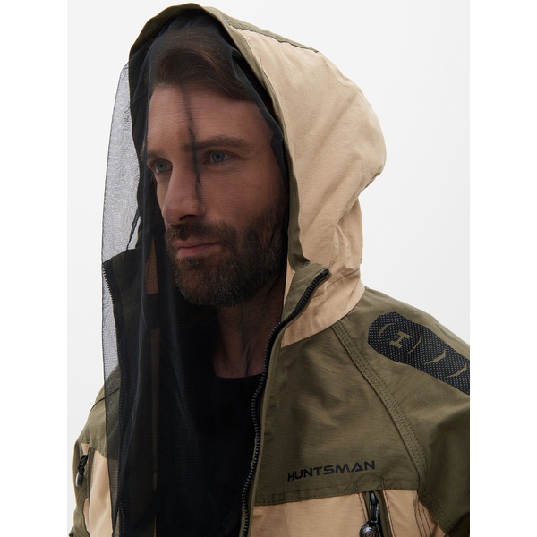 Костюм летний Huntsman Горка-Люкс хаки/песок, тк. Nilon/Cotton рип-стоп