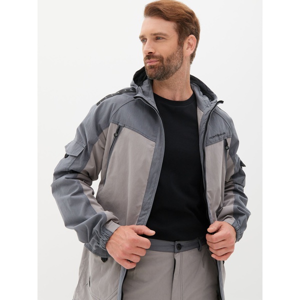 Костюм летний Huntsman Горка-Люкс серый, тк. Ravena