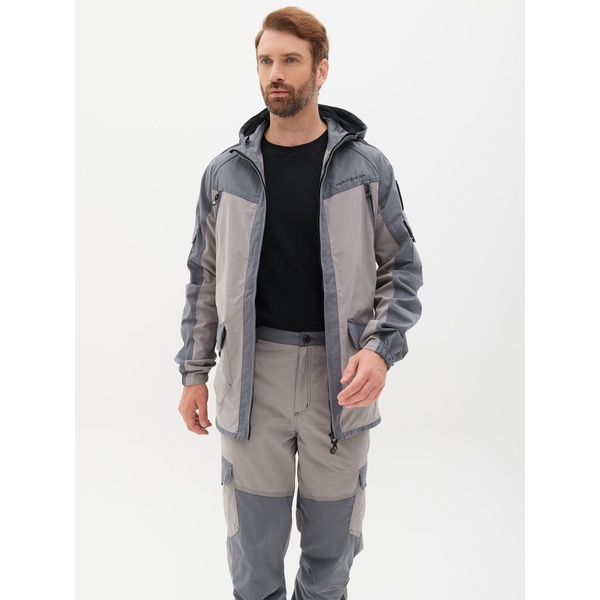 Костюм летний Huntsman Горка-Люкс серый, тк. Ravena