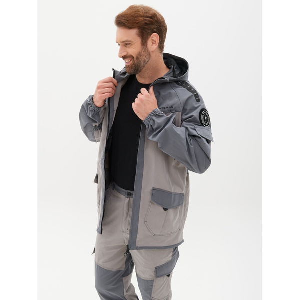 Костюм летний Huntsman Горка-Люкс серый, тк. Ravena