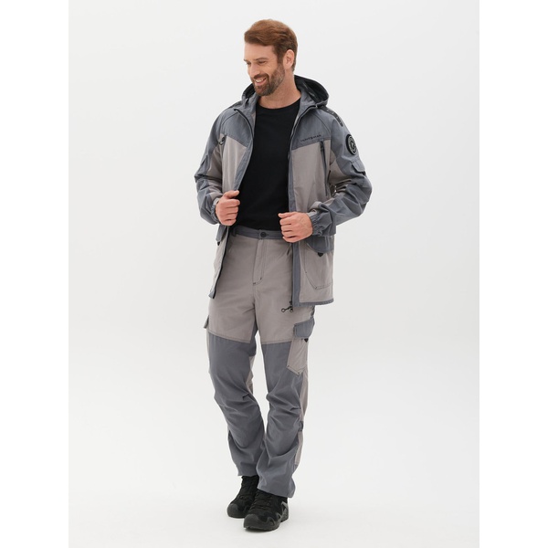 Костюм летний Huntsman Горка-Люкс серый, тк. Ravena