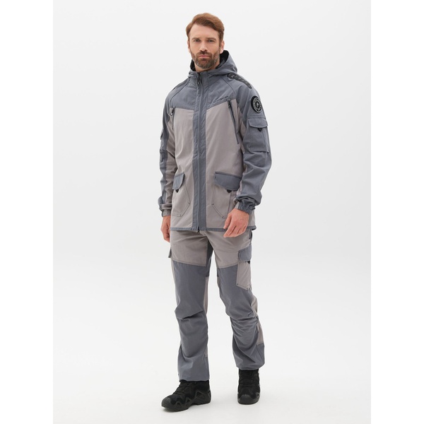 Костюм летний Huntsman Горка-Люкс серый, тк. Ravena