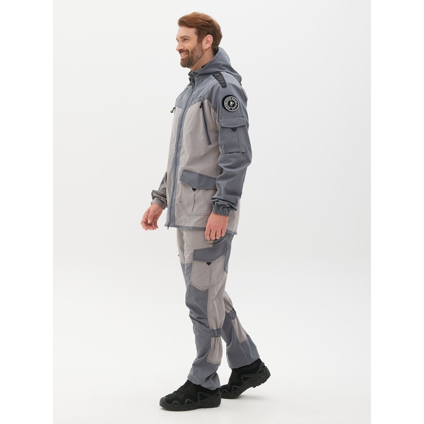 Костюм летний Huntsman Горка-Люкс серый, тк. Ravena