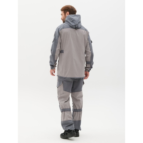 Костюм летний Huntsman Горка-Люкс серый, тк. Ravena