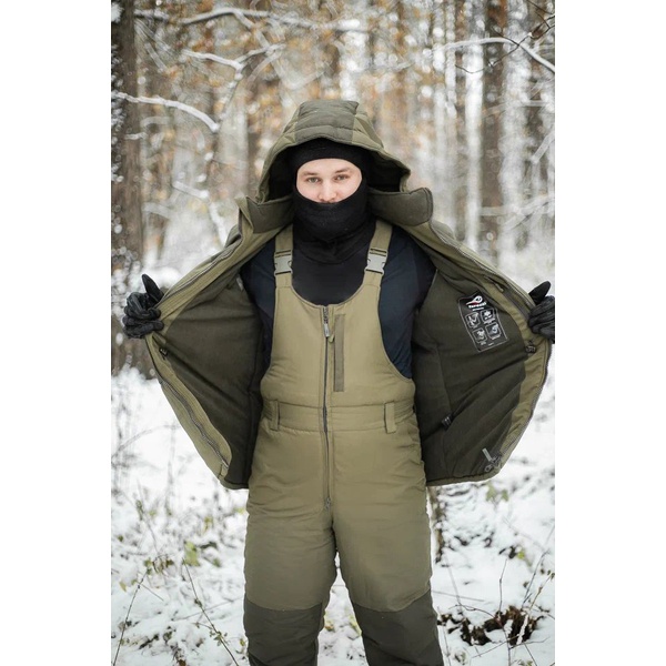 Костюм Taygerr Егерь -45 S хаки, тк. Кошачий глаз