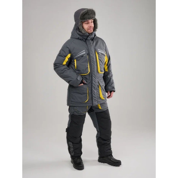 Костюм Taygerr Камчатка -45 графит/жёлтый