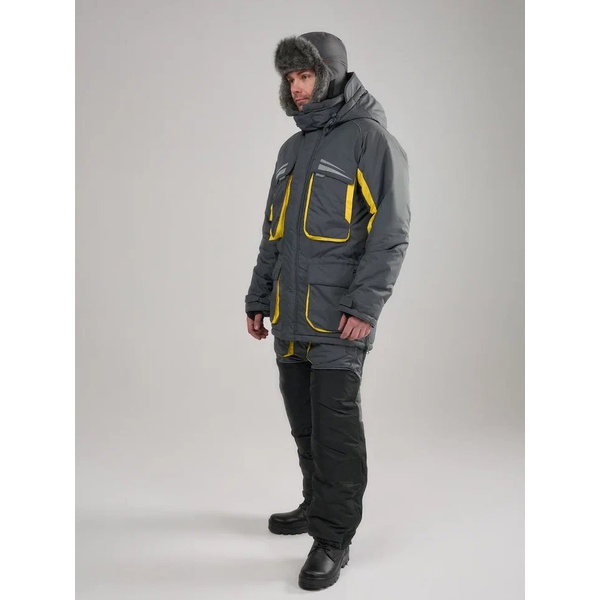 Костюм Taygerr Камчатка -45 графит/жёлтый