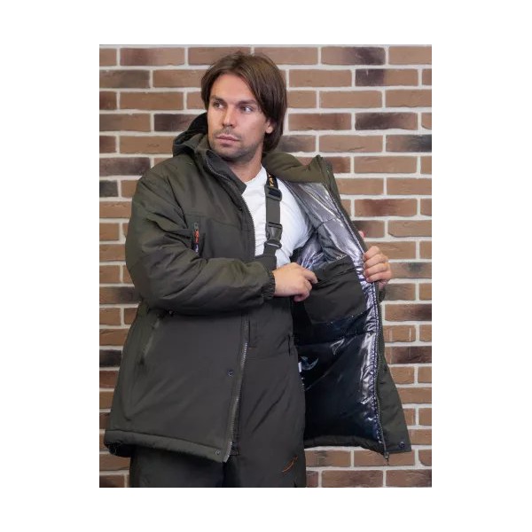 Костюм Taygerr Диверсант (-45°С) хаки, тк. Таслан