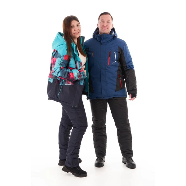 Костюм Taygerr Горнолыжный TGR 121 (-20°C) синий/черный