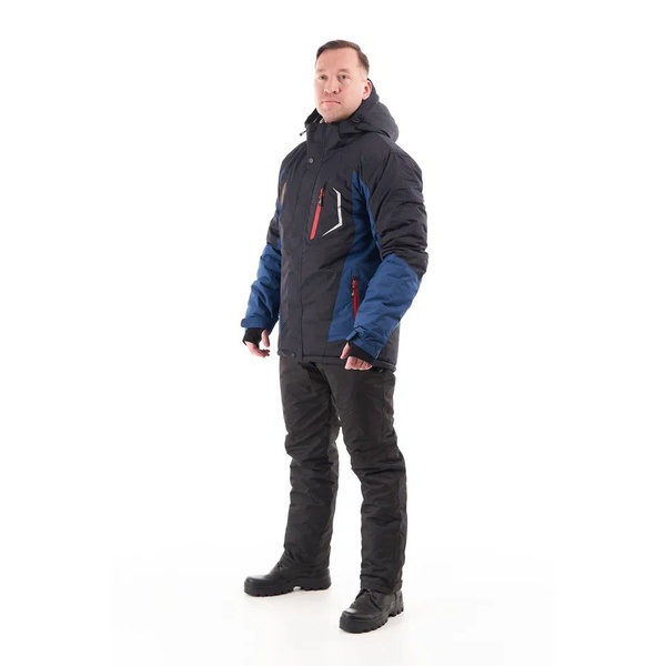 Костюм Taygerr Горнолыжный TGR 121 (-20°C) черный/синий