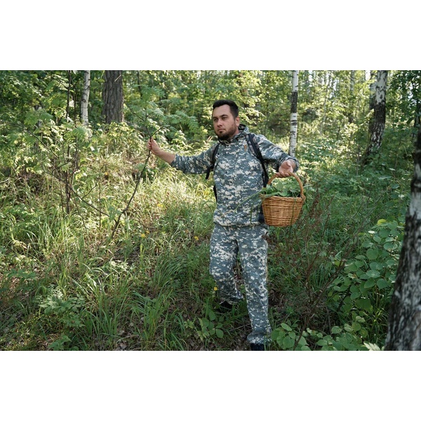 Костюм Taygerr Антиклещ серая цифра, тк. тиси