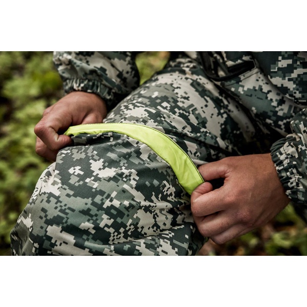 Костюм Taygerr Антиклещ New светло-серая цифра, тк. рип-стоп