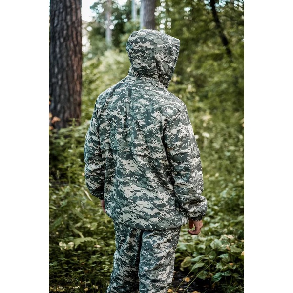 Костюм Taygerr Антиклещ New светло-серая цифра, тк. рип-стоп