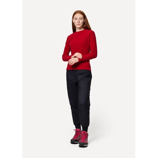 Термофутболка женская Сплав Arctic Polartec micro 100 L/S бордовый