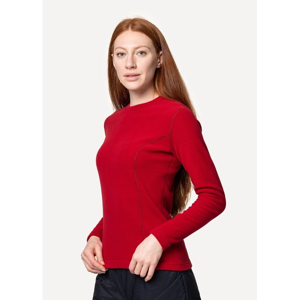 Термофутболка женская Сплав Arctic Polartec micro 100 L/S бордовый