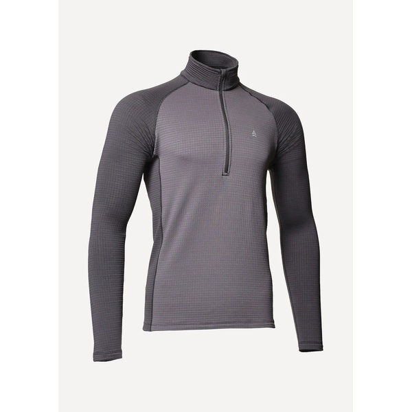 Термофутболка Сплав Active Polartec Power Grid L/S мод 2 антрацит-серый