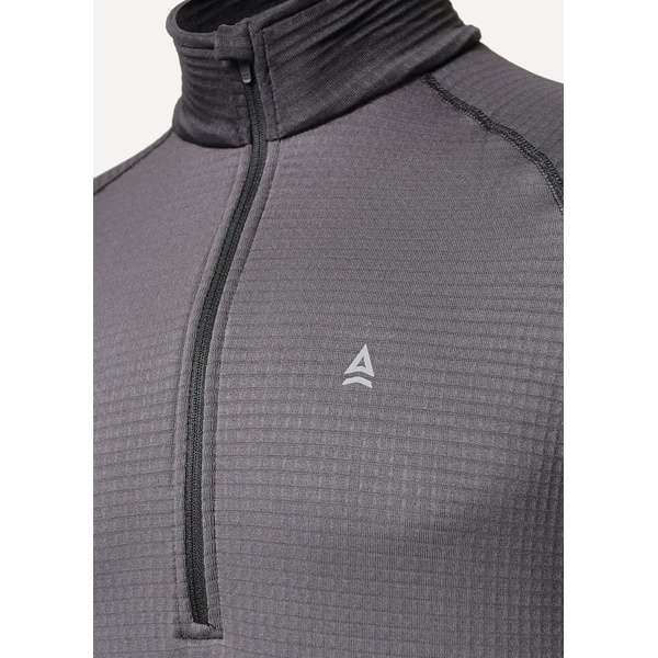 Термофутболка Сплав Active Polartec Power Grid L/S мод 2 антрацит-серый