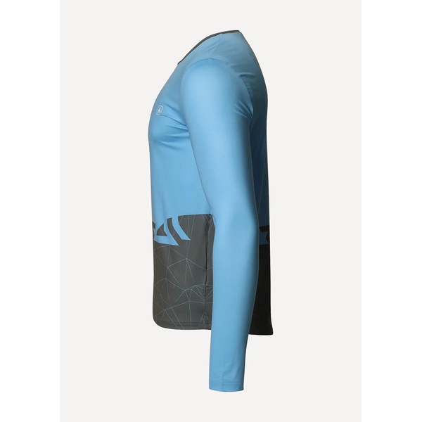 Лонгслив Сплав Logo L/S (беговой) синий/серый