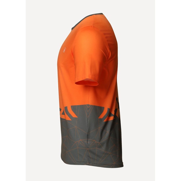 Футболка Сплав Logo (беговая) оранжевый/серый