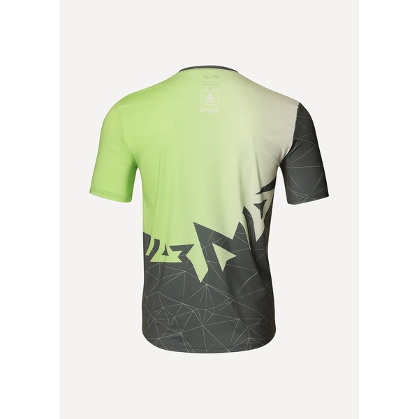 Футболка Сплав Logo (беговая) зеленый/серый