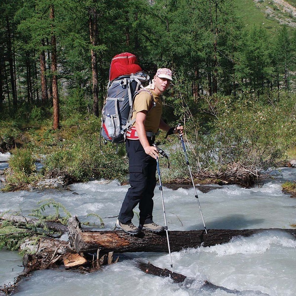 Рюкзак Nova Tour Юкон 115 V2 Серый/терракотовый