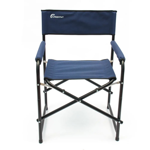 Кресло складное Следопыт PF-FOR-SK (сталь, ⌀ 22 мм) синий