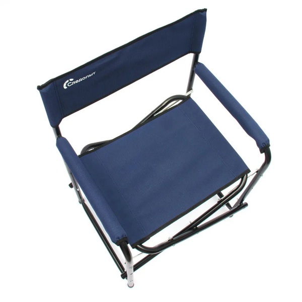 Кресло складное Следопыт PF-FOR-SK (сталь, ⌀ 22 мм) синий