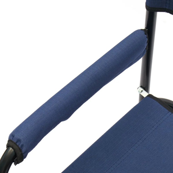 Кресло складное Следопыт PF-FOR-SK (сталь, ⌀ 22 мм) синий