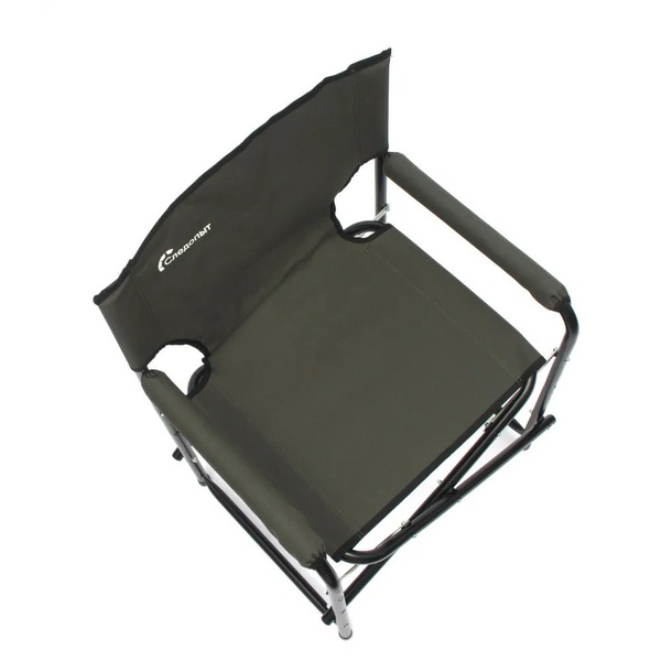 Кресло складное Следопыт Комфорт (сталь, ⌀ 22 мм) хаки