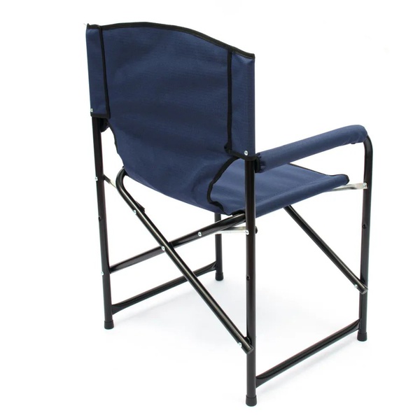 Кресло складное Следопыт Комфорт (сталь, ⌀ 22 мм) синий