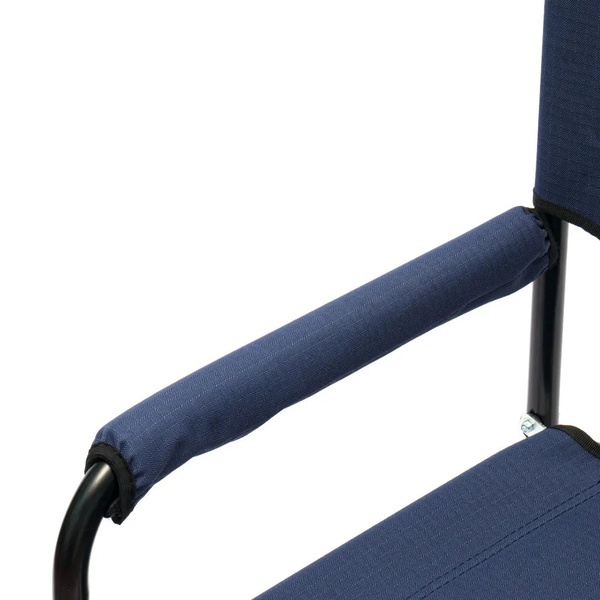 Кресло складное Следопыт Комфорт (сталь, ⌀ 22 мм) синий