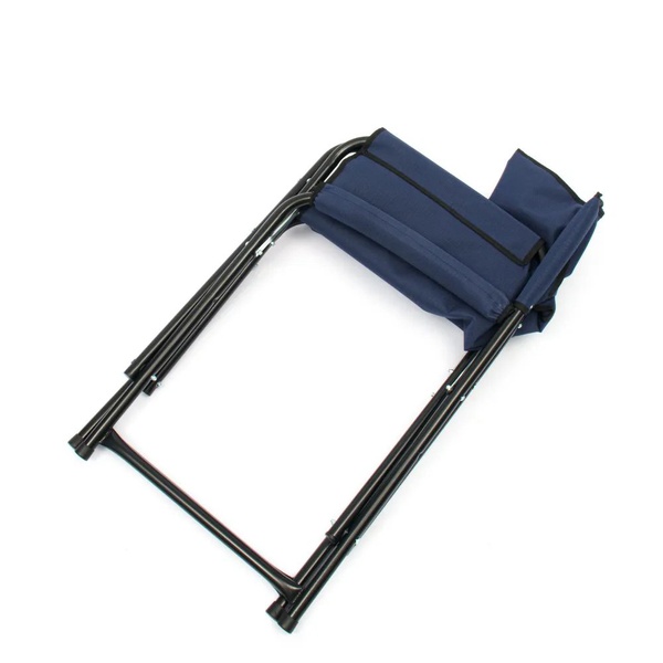 Кресло складное Следопыт Комфорт (сталь, ⌀ 22 мм) синий