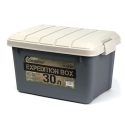 Ящик многофункциональный Следопыт Expedition Box (30 л) графит/бежевый