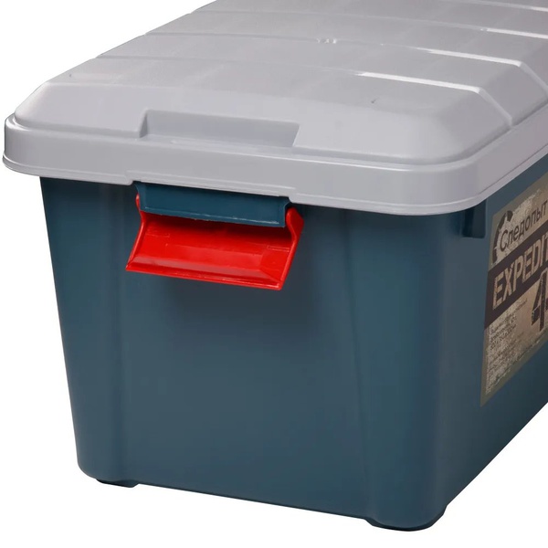 Ящик многофункциональный Следопыт Expedition Box (40 л) зеленый/серый