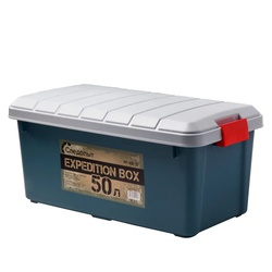 Ящик многофункциональный Следопыт Expedition Box (50 л) зеленый/серый