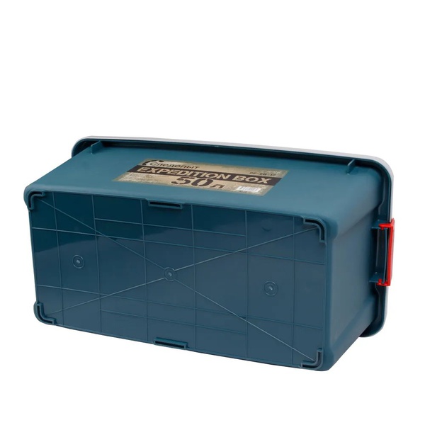 Ящик многофункциональный Следопыт Expedition Box (50 л) зеленый/серый
