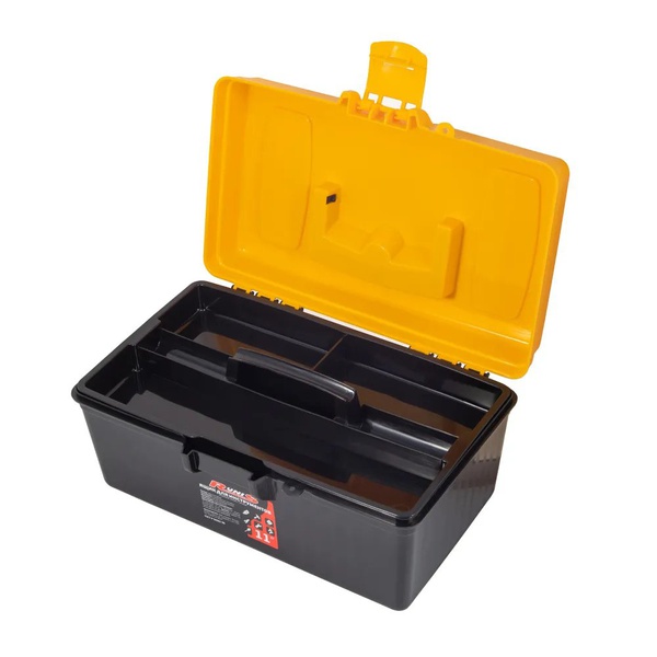 Ящик для инструментов Runis (7 л) желтый/черный