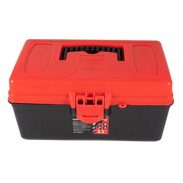 Ящик для инструментов Runis (7 л) красный/черный