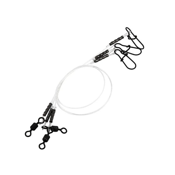 Поводок флюорокарбоновый Namazu d-0,35 мм, тест 6 кг (уп. 3 шт) L-15 см