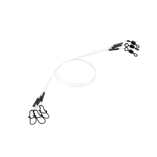 Поводок флюорокарбоновый Namazu d-0,35 мм, тест 6 кг (уп. 3 шт) L-20 см