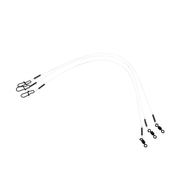 Поводок флюорокарбоновый Namazu d-0,35 мм, тест 6 кг (уп. 3 шт) L-20 см