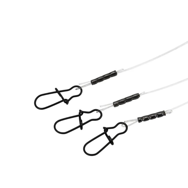 Поводок флюорокарбоновый Namazu d-0,35 мм, тест 6 кг (уп. 3 шт) L-20 см