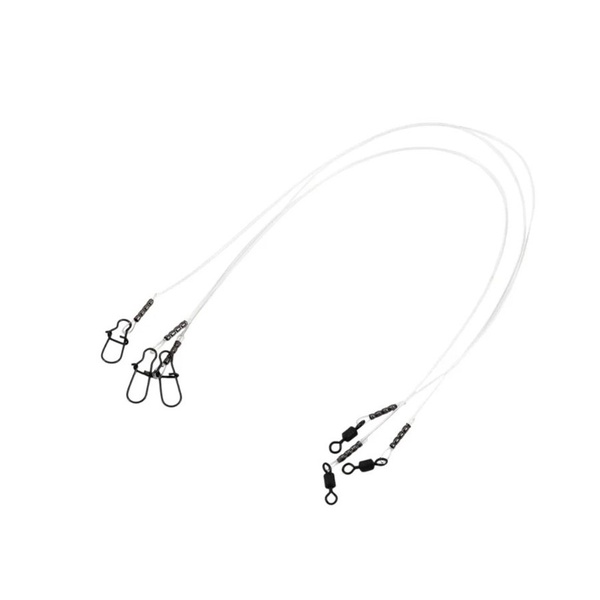 Поводок флюорокарбоновый Namazu d-0,35 мм, тест 6 кг (уп. 3 шт) L-30 см