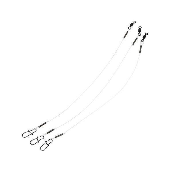 Поводок флюорокарбоновый Namazu d-0,40 мм, тест 8 кг (уп. 3 шт) L-15 см