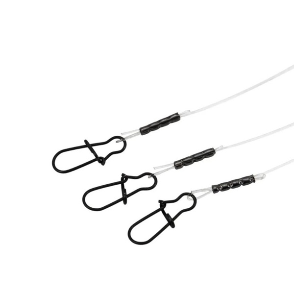 Поводок флюорокарбоновый Namazu d-0,40 мм, тест 8 кг (уп. 3 шт) L-15 см